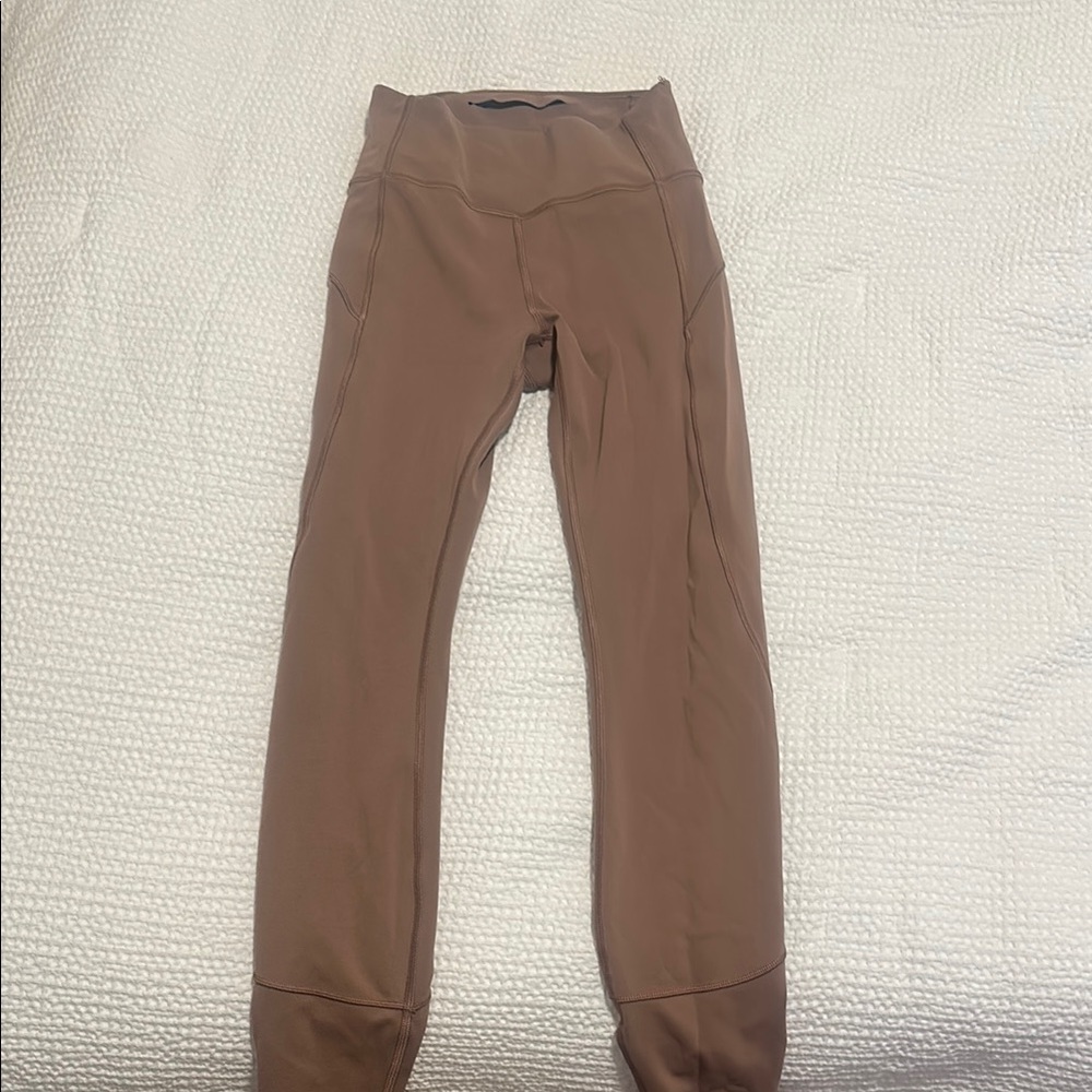 Lulu lemon taupe leggings